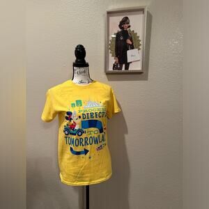 NWT Disney Parks Vintage Proceed Directly to Tomorrowland Mickey Mouse S M L